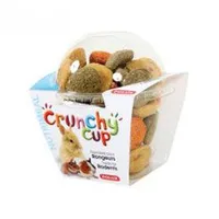 Snack CRUNCHYCUP para roedores zanahoria y alfalfa 200g Zolux