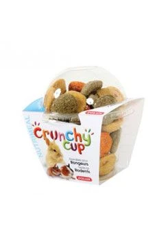 Snack CRUNCHYCUP para roedores zanahoria y alfalfa 200g Zolux