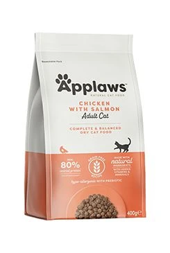 Cat kibble chicken with salmon Gramáž 400g, Stáří Adult