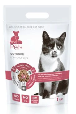 Alimento completo para gatos Pet+ 3en1 OUTDOOR Gramáž 1kg