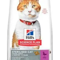 Hill's Fel. SP Sterilised Cat Duck Gramáž 1,5kg, Stáří Adult