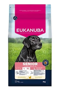 Eukanuba Dog Large rich in fresh Chicken Gramáž 3kg, Stáří Senior