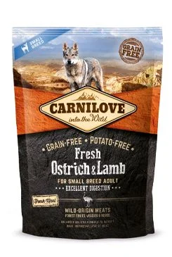 Carnilove Dog Fresh Ostrich&Lamb for Small Breed Gramáž 1.5kg
