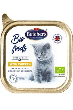Cat Bio Foods s kuřecím vanička Gramáž 85g