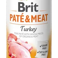 Lata para perros Paté & Meat Turkey Gramáž 800g