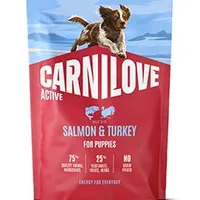 Dog Active Dry Salmon & Turkey Puppies Gramáž 1,5kg
