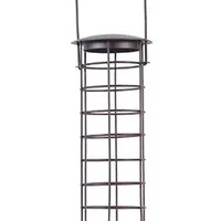 Outdoor Metal Feeder for Suet Balls Purple Rozměr 39cm
