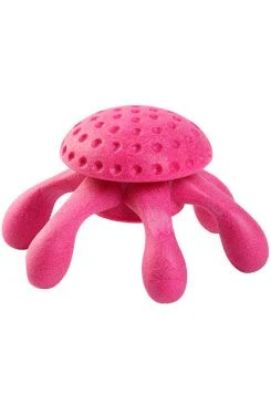 Dog Toy OCTOPUS MINI Floating TPR Pink Kiwi