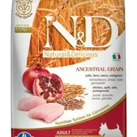 N&D LG DOG Mini Chicken & Pomegranate Gramáž 2,5kg, Stáří Senior