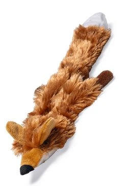 Dog Toy Fox Squeaky Flatino Plush KAR Rozměr 26cm
