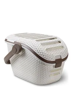 Přepravka Rattan 51x38x33cm mocha