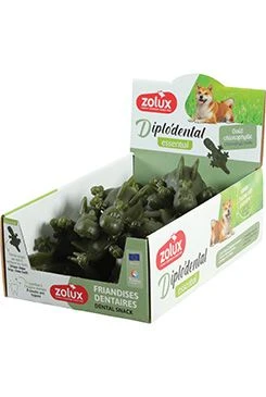 Golosina perro DIPLODENTAL dino L clorofila 14uds Zolux