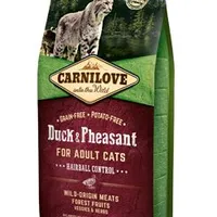 Carnilove Cat Duck&Pheasant Hairball Contr Gramáž 400g, Stáří kočky Adult