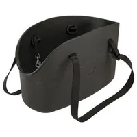 WithMe PLASTIC Travel Bag 35x22x14cm SMALL Black