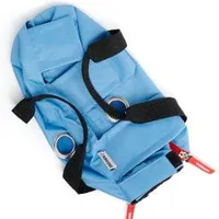 Bolsa de sujeción para animales pequeños azul claro talla S BUSTER