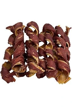 Espirales de piel de cerdo con pato Počet 10ks, Rozměr 15cm