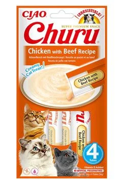 Cat Chicken with Beef Recipe 4x14g