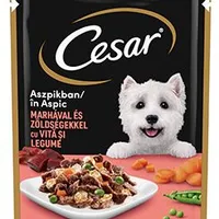 Cesar Tasty kapsa hovězí se zeleninou v želé Gramáž 100g