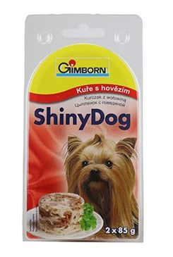 Gimborn ShinyDog can chicken & beef 2x85g