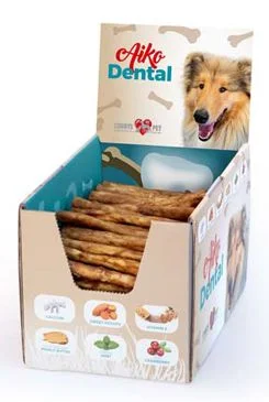 AIKO Pochoutka Dental Collagen Stix S box Počet 180ks, Rozměr 12,5cm