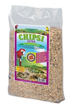 Lecho Granulado de Haya Chipsi Extra XXL Gramáž 3,2kg, Objem 10l