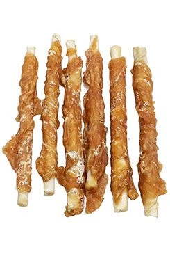Pochoutka Tyčinka z buvolí kůže s kuřecím masem Gramáž 80g