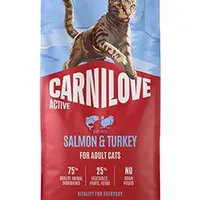 Cat Active Dry Salmon & Turkey AB Stáří Adult, Gramáž 400g