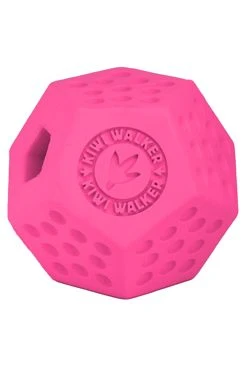 Dog Toy DODECABALL MAXI for Treats Pink Kiwi