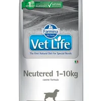 Vet Life Natural DOG Neutered 1 Gramáž 10kg