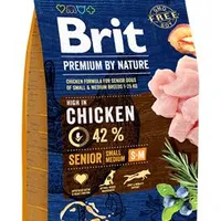 Brit Premium Dog by Nature S+M Gramáž 15kg, Stáří Senior