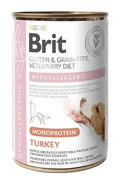 Brit VD Dog GF konz Mono Protein Hypoall. Turkey Gramáž 400g