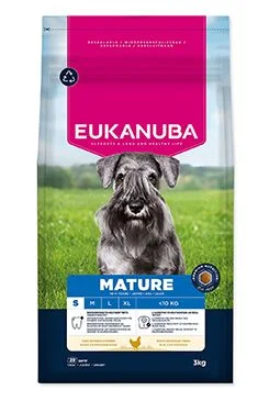 Eukanuba Dog Mature Small rich in fresh Chicken Gramáž 3kg
