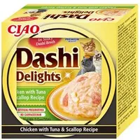 Cat Dashi Delights Pollo con Atún y Vieira Gramáž 70g