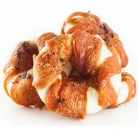 Dog treat MINI beef ring chicken duck sesame Počet 4ks