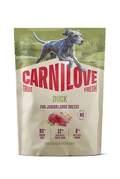Carnilove Dog True Fresh Dry Duck Junior Gramáž 1,5kg