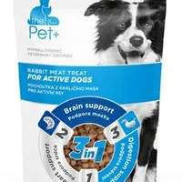 Pet+ 3in1 Treat for Active Dogs with Rabbit Gramáž 100g