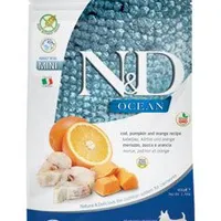 N&D OCEAN DOG Mini Codfish&Pumpkin&Orange Gramáž 2,5kg, Stáří Adult