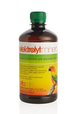 Elektrolyt minerál pro Exotické ptactvo Objem 500ml
