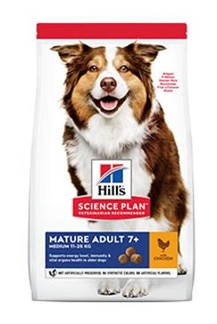 Hill's Can. SP Mature 7+ Medium Chicken Gramáž 14kg, Stáří Adult