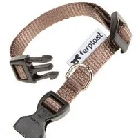 Collar de nylon CLUB C 70cm x 25mm marrón FP Počet 1ks