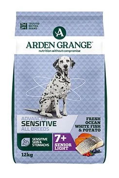 Arden Grange Dog GF Sen. Light O. W. Fish&Pot Gramáž 12kg, Stáří Senior