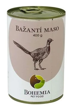BOHEMIA MASO Faisán en su propio jugo Gramáž 400g