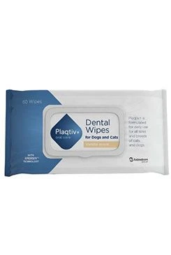 Plaqtiv+ Oral Care Toallitas dentales Počet 60ks
