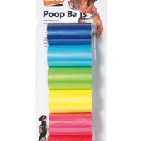 Dog Poop Bags 6x20pcs Rainbow KAR