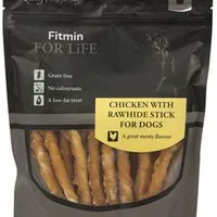 Fitmin dog poch. Treats Kuře na bůvolí tyčce Gramáž 400g