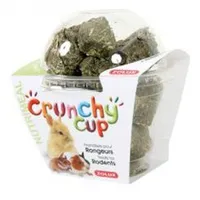 Snack CRUNCHYCUP para roedores alfalfa zanahoria 200g Zolux