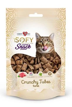 Snack para gatos SOFY Snack Crunchy Tubes Tuna Gramáž 50g