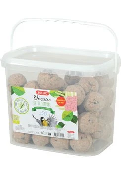 Suet Balls with Seeds Bucket Net-Free Gramáž 90g, Počet 50ks