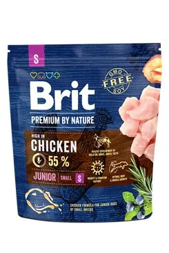 Brit Premium Dog by Nature Junior S Gramáž 1kg