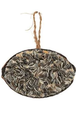Cesta de sebo con pipas de girasol para pájaros Gramáž 250g